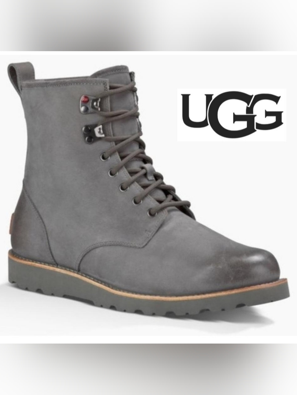 UGG Men’s Hannen Waterproof Lace-Up Ankle Boot